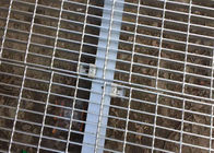 Custom Steel Grating Clips / Galvanized Grating Clips Silver Appearance