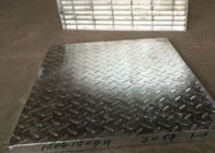 Galvanized Grating Trench Cover , Steel Driveway Drainage Grates