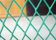Plastic Coated Expanded Metal Mesh Fence For Highway Protection System