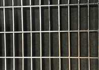 Q235 Mild Steel Galvanized Grating Serrated / Plain Type For Machinery Safety Guards