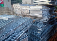 Ss304 Hot Dipped Platform Serrated Galvanized Steel Grating