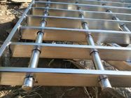 Hot dip galvanized serrated steel grating for Installation Platform