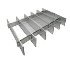 Building Material Silver Swage Plain Industrial 6063 Aluminum Floor Grating