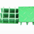 Green Mesh Walkway ISO Fiberglass Grating Panels