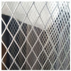 Architectural Interior Partitions Barriers 0.1mm Galvanized Expanded Metal Sheet