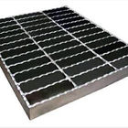 Safety Q235 Silver Color 2mm Galvanized Steel Grating For Stair Tread