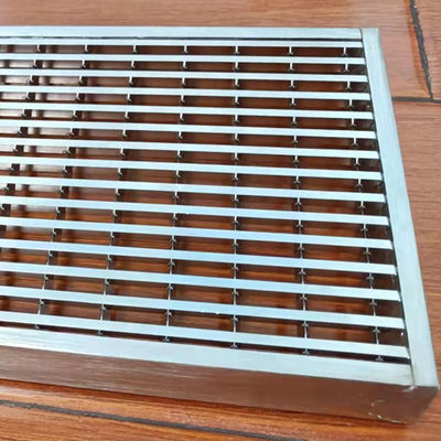 3mm 304/316 Stainless Steel Grating Trench Cover Heel Proof