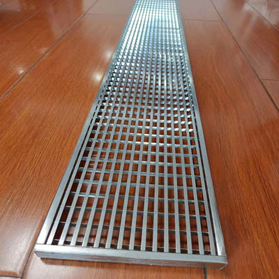 3mm 304/316 Stainless Steel Grating Trench Cover Heel Proof