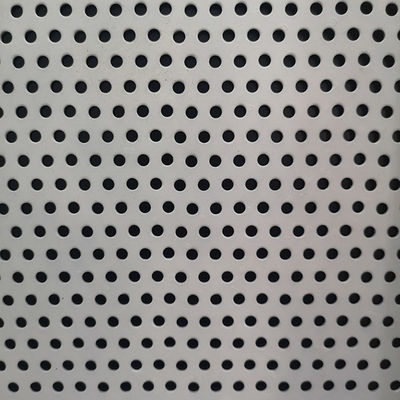 Decorative Anodizing Aluminum Perforated Metal Sheet Wall Panels 1m Width