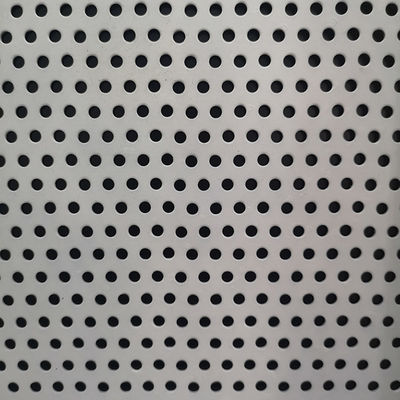 Decorative Anodizing Aluminum Perforated Metal Sheet Wall Panels 1m Width