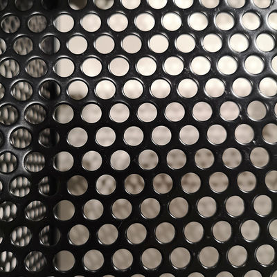 Decorative Anodizing Aluminum Perforated Metal Sheet Wall Panels 1m Width