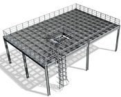 Light Weight 3D Steel Galvanised Grating Building Materials Platforms Raised Floor