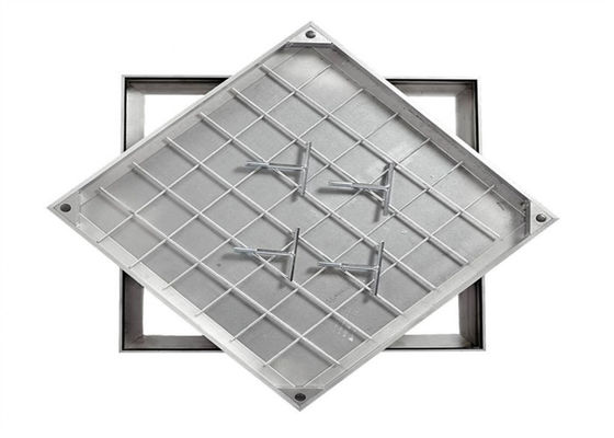 750mm X 600mm Recessed Manhole Cover Double Sealed For Walkway