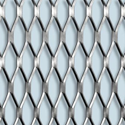 Steel Diamond 0.1mm Dia Galvanized Expanded Metal Lath