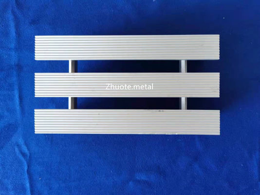 T6063 Aluminum Grate Walkway Anodizing Treatment Anti Slip Commercial