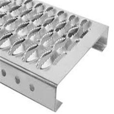 Passageway Grip Strut Grating Galvanized Or Aluminum 5052 Perforated Metal Sheet