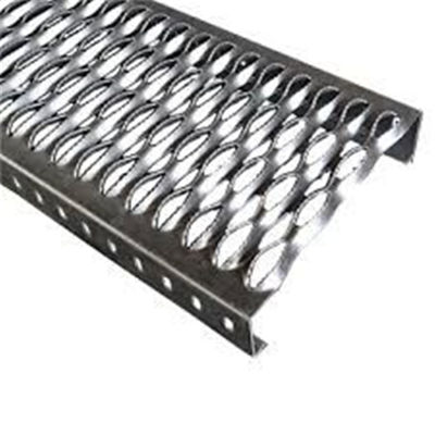 Heavy Duty Q235 Grip Strut Grating 8 Diamond Plank Galvanized Safety