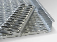 Anti Slip Aluminum 40MM Grip Strut Grating For Stair Tread, Perforated Plank Grating