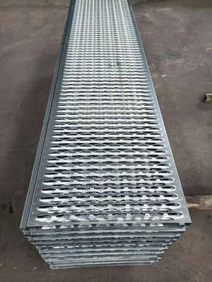 Roof Walkway Grip Strut Safety Grating Anti Skid Aluminum Metal