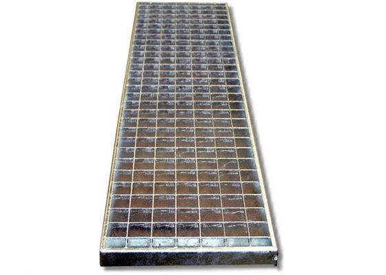 Catwalks Sidewalk Press Lock Grating Customized Construction Materials