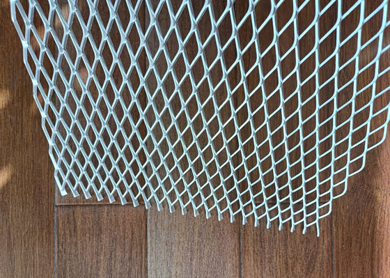 4 By 8 Expanded Metal Sheet 1mm Diamond Flat For Exterior Buildings