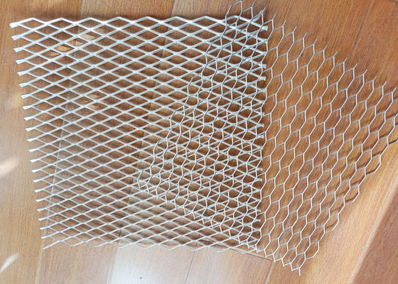 4x8mm Expanded Aluminum Metal Sheet Micro Hole Stretched Mesh sheet