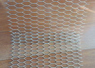 25mm Thick Diamond Mesh Metal Sheet Aluminum Wire Netting Iron Stretched