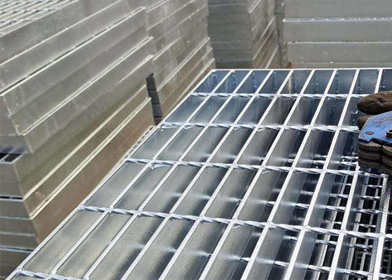 Galvanized Q195 Industrial Steel Grating Flooring Walkway Catwalk Driveway