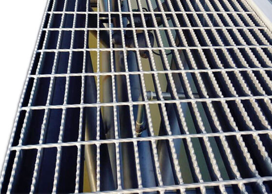 Catwalk OEM Steel Bar Grating For Platform And Deck Metal Mesh Walkway