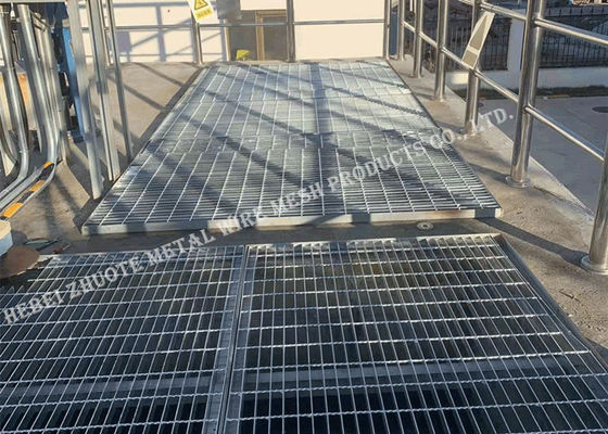 LTA Drainage Cover Heavy Duty Steel Metal Grating With Frame Q235 Mild carbon Reliable Walkways