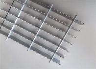 6063 T6 Material Aluminum Bar Grating Walkway Serrated Catwalk Platform