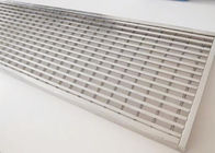 20*5mm Hdg Compact 304 Ss Floor Grating For Drainage Heel Guard