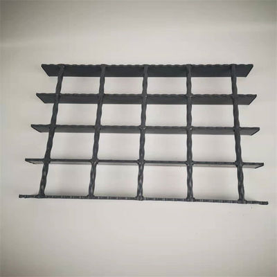 Trailer Floor Serrated Galvanized Steel Grating Walkway Platform 32*5mm