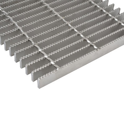 Stainless Steel Bar Serrated Galvanized Grating Anti Slip For Walkway Platform