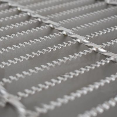 Stainless Steel Bar Serrated Galvanized Grating Anti Slip For Walkway Platform