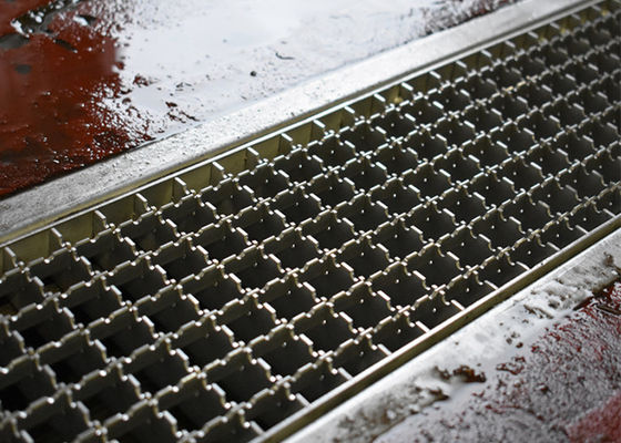 Serrated Shape Drain Cover Grating 304/316 Stainless Steel