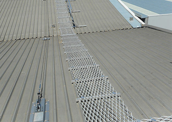 Carbon Steel 8mm Aluminum Expanded Metal Sheet Roof Walkway Grating