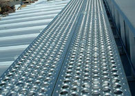 Carbon Steel Walkway Metal Grating Perforated Sheet Circle Hole Punched In Roof
