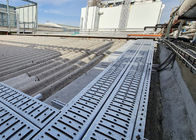 Carbon Steel Walkway Metal Grating Perforated Sheet Circle Hole Punched In Roof