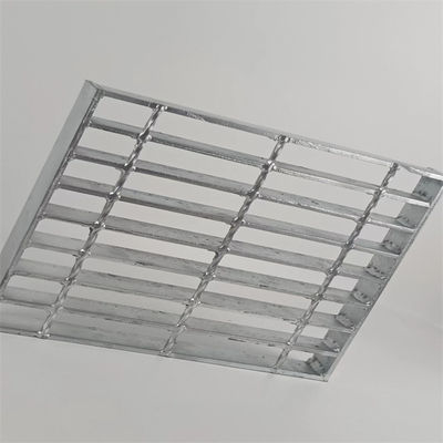 Customizable Construction Sites serrated steel bar grating Resistant Corrosion
