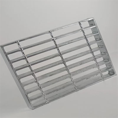 Metal Building Material Serrated Steel Grating Anti Slip Black Spray Paint