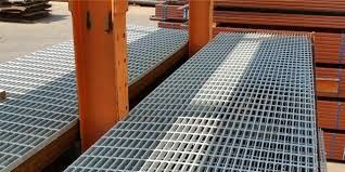 Flooring Grid Plain Bar Galvanised Steel Grating For Platform