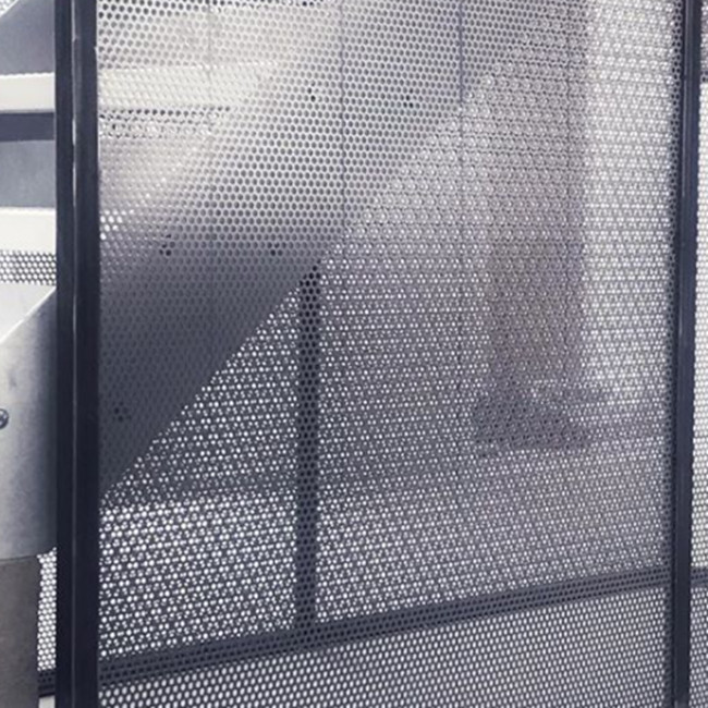 Serrated 0.6mm Perforated Stainless Plate For Window Doors