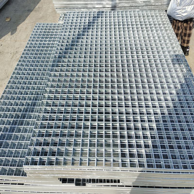 Industrial Galvanized Sheet Metal Grates Galvanized Open Steel Floor Grating