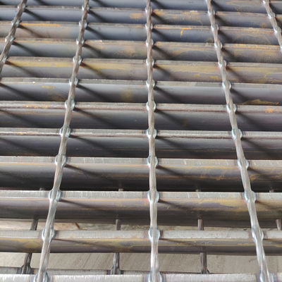 Metal Bearing Bar Heavy Duty Grating Grid Serrated Mesh