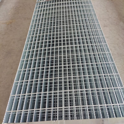 Customized Stair Platform Floor Serrated Type Grating Anti Slip Hot Dipped Galvanized