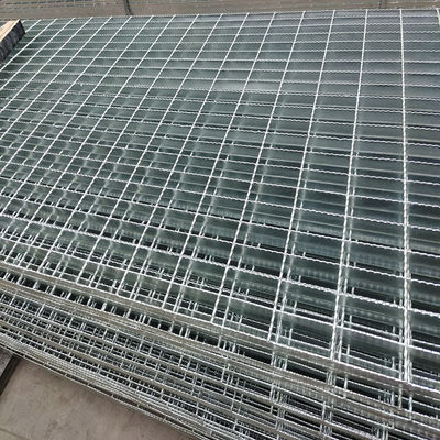 Q235 Road Trench Cover Serrated Metal Grating Mesh Grid Floor Bars