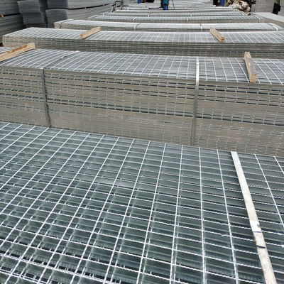 Q235 Road Trench Cover Serrated Metal Grating Mesh Grid Floor Bars
