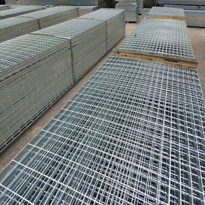 Heavy Steel Galvanized Serrated Grating Cover Plate Industrial