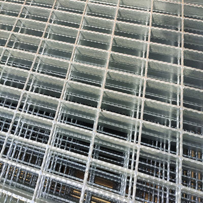 2mm Hot Dip Galvanized Steel Grating For Environmental Protection Equipment Platform